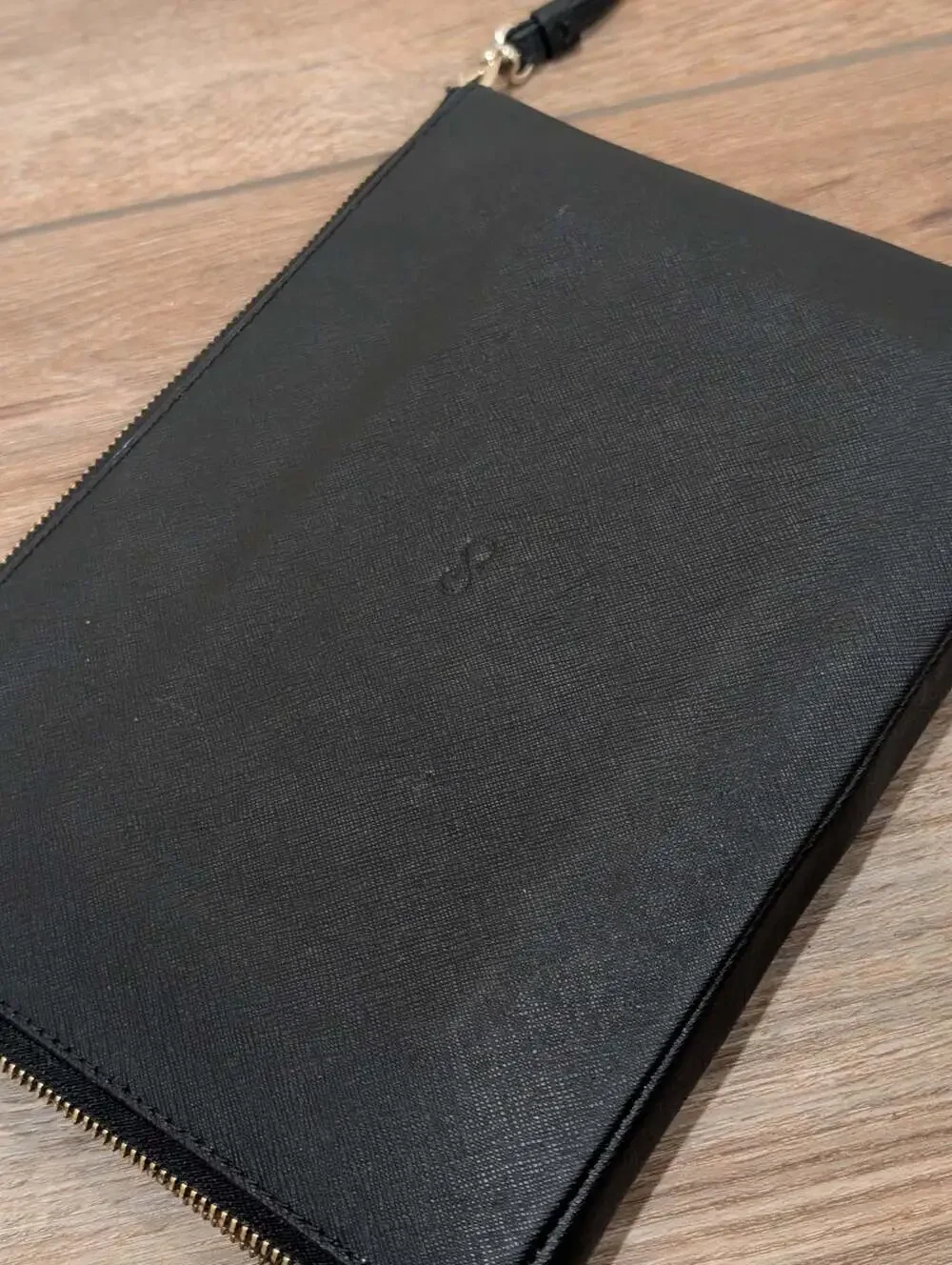 Kate Spade x Everpurse Just Charge It Black Saffiano Leather Phone Charging Wris